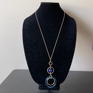 14th & Union Gold Tone
Long Chain Bead Pendant Necklace